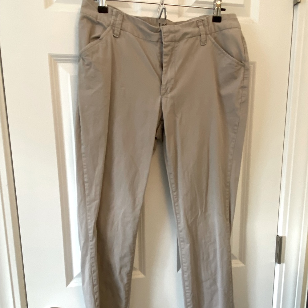 Women’s mid rise chino pants